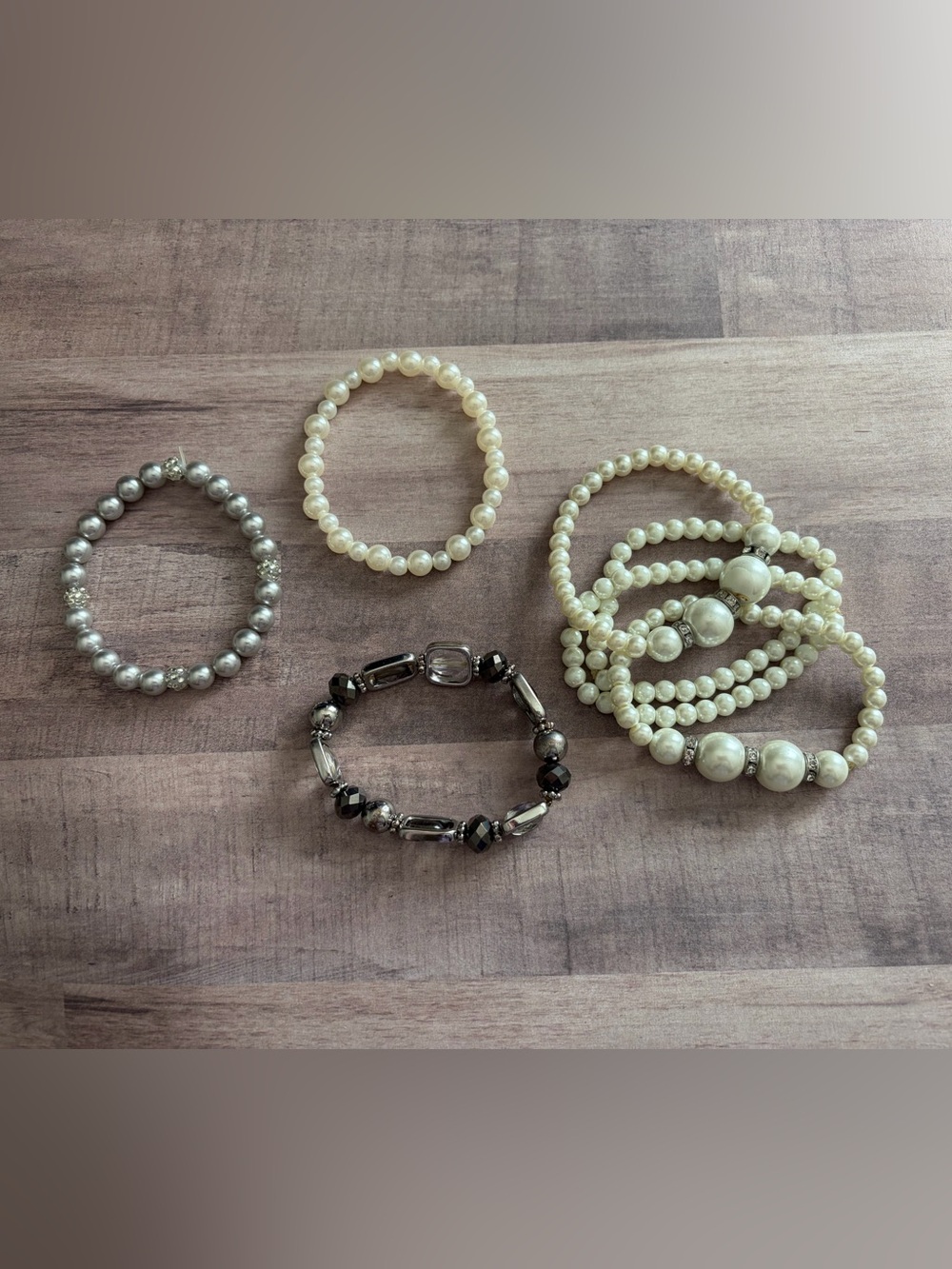Set of 7 Stretch Bracelets